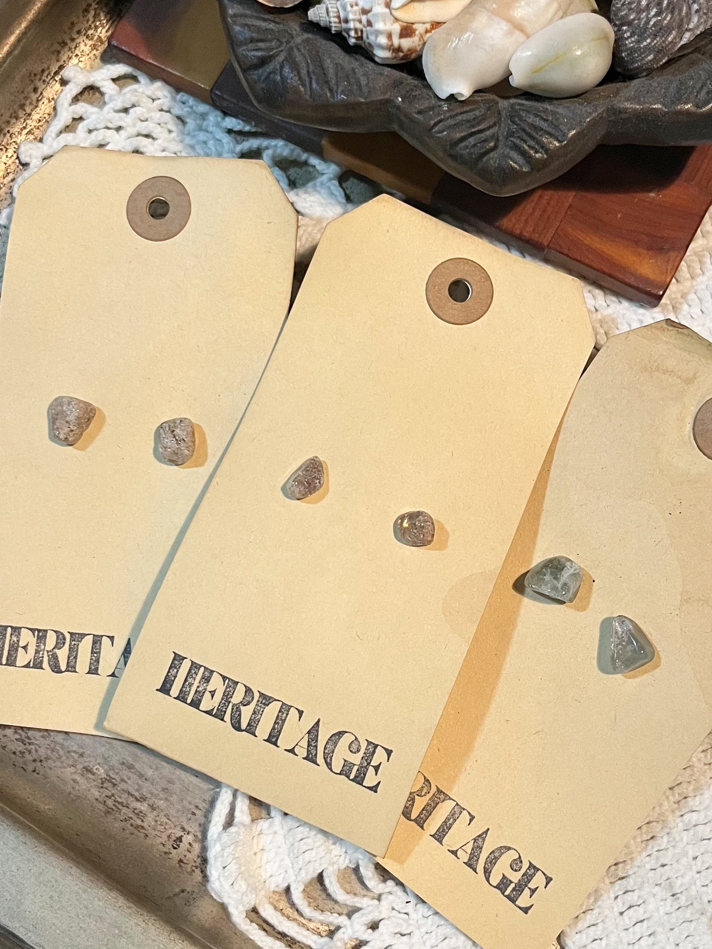 Phantom Quartz Studs